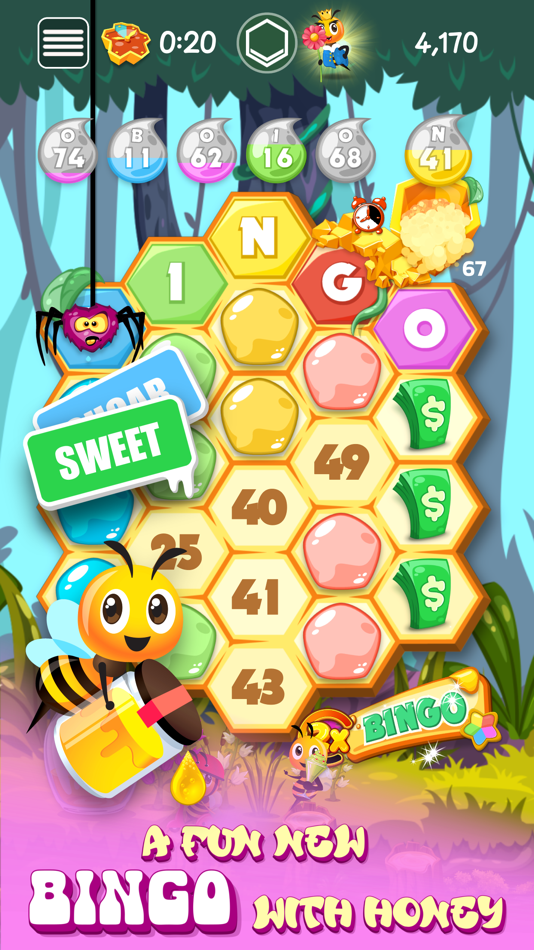 Bingo Honey : Win Real Cash - 1.1.7 - (iOS)