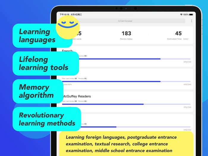 Anki APP-FlashCards Quizlet