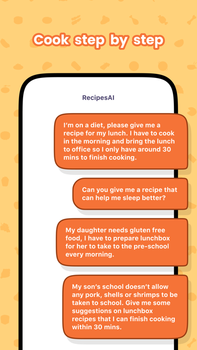 AI recipes - Your Meal Planner Screenshot