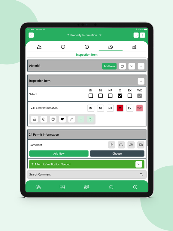 Home Inspector Tech iPad screenshot 5 - Business app
