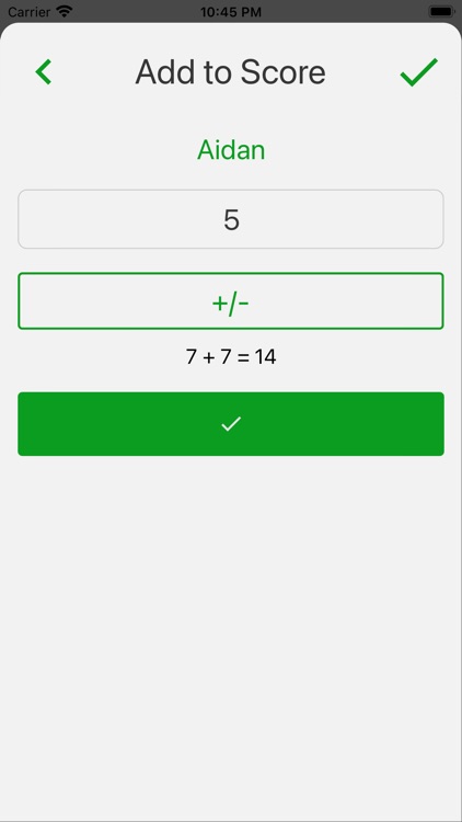 Score Tally - Score Tracker