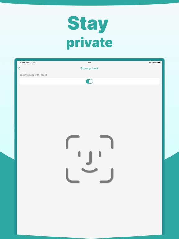 Happy Mood Journal iPad screenshot 7 - Lifestyle app