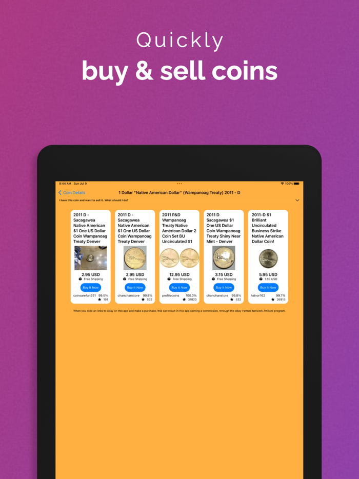 LuckyScan Coin Identifier