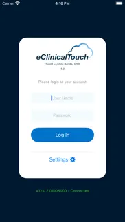 eclinicaltouch 4 iphone screenshot 1
