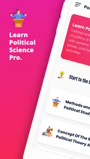 learn political science pro iphone screenshot 1