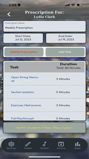 Practice Prescriptions screenshot 2
