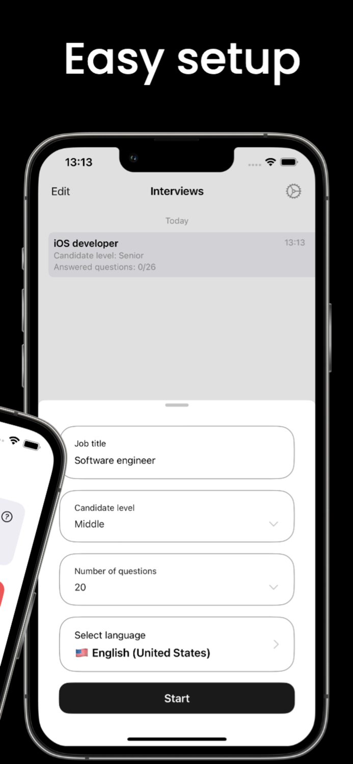 Mock job Interview simulator