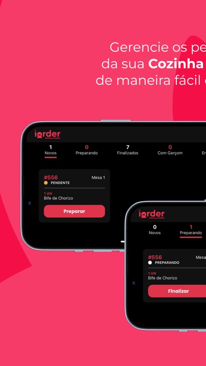 iORDER para Cozinha e Bar