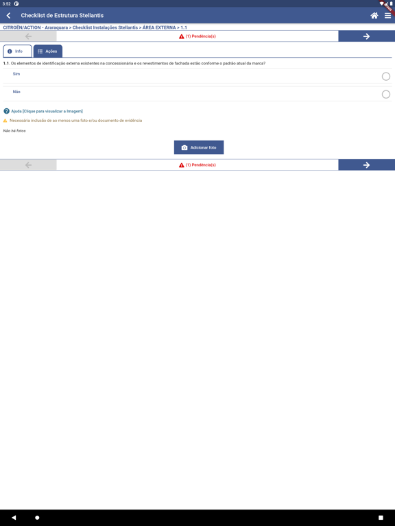 Screenshot #6 pour Checklist Estrutura Stellantis