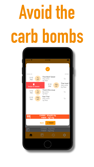 Screenshot #1 pour Carb Curious