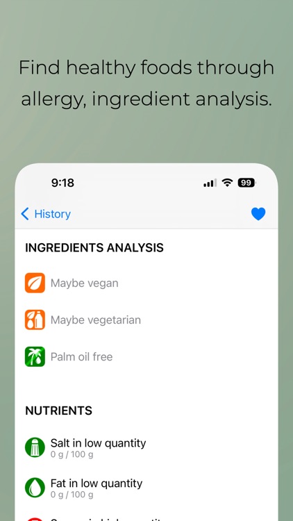 FoodLens - Nutritional scan screenshot-3