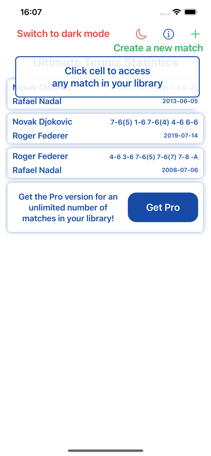 Ultimate Tennis Statistics