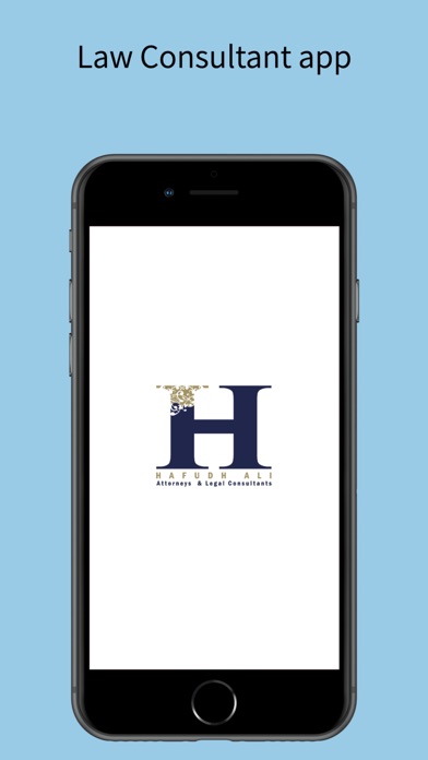 Hafudh Ali Law app screenshot
