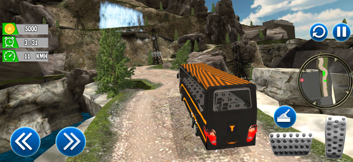Offroad Bus Driving Games 2025