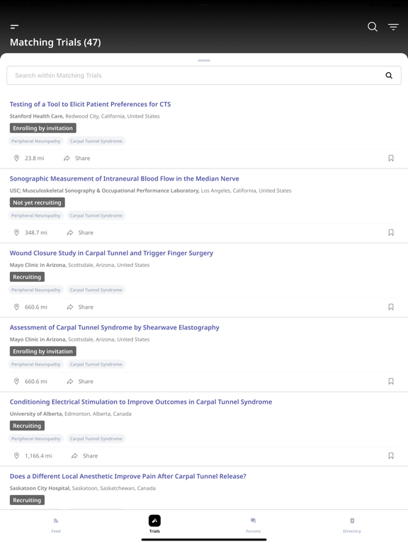 CUREiTT iPad screenshot 6 - Medical app