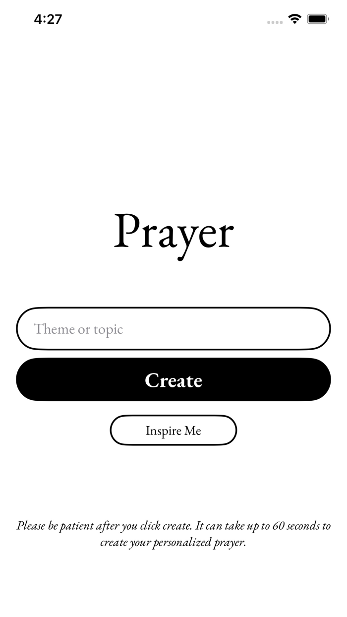 Prayer