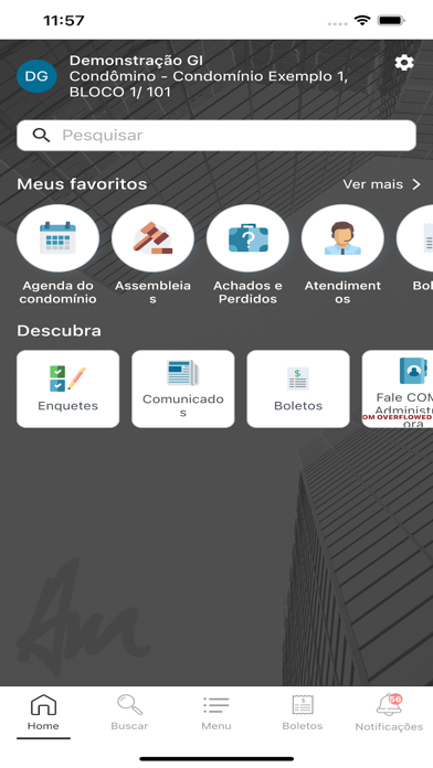 AM Condomínios Screenshot