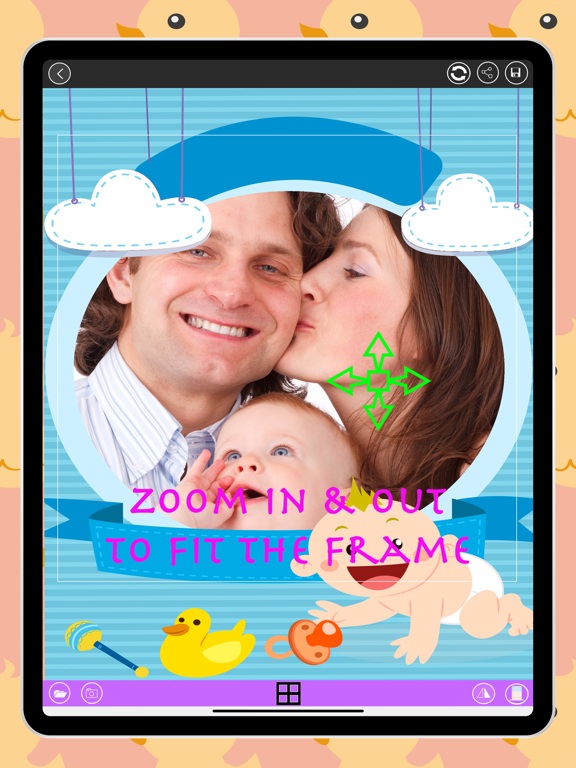 Screenshot #6 pour Cute Awesome Baby Photo Frames