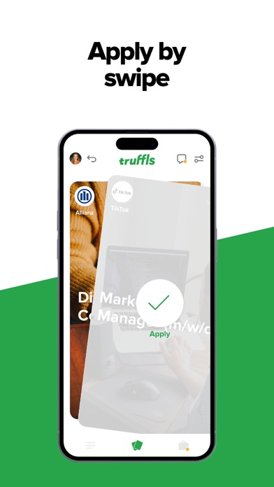 truffls Jobs - Apply by Swipe Screenshot