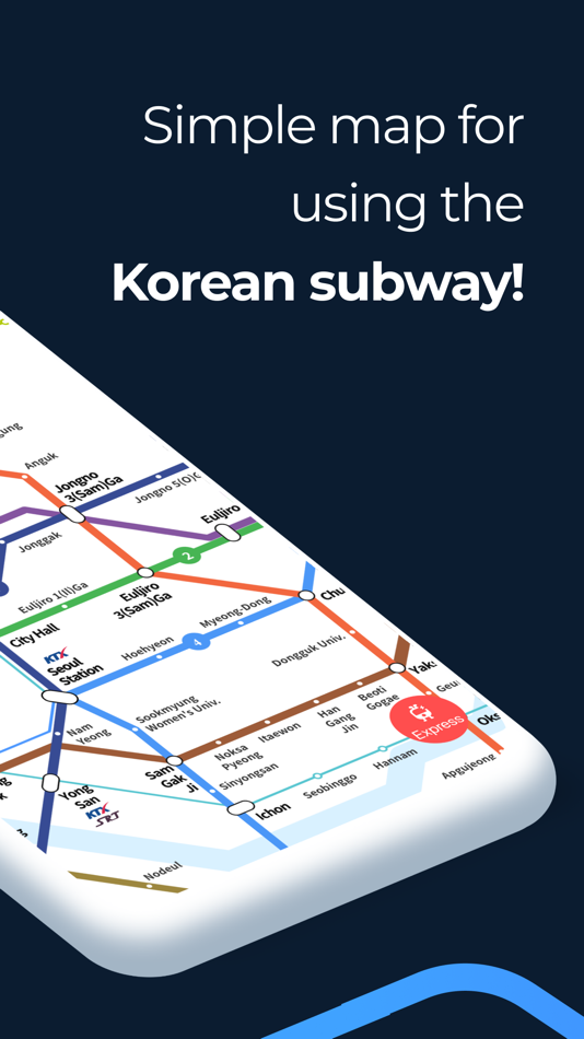 #2. Korea Subway Map (iOS) 由: Doppel Soft