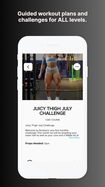 Grnd Szn Fitness App screenshot-3