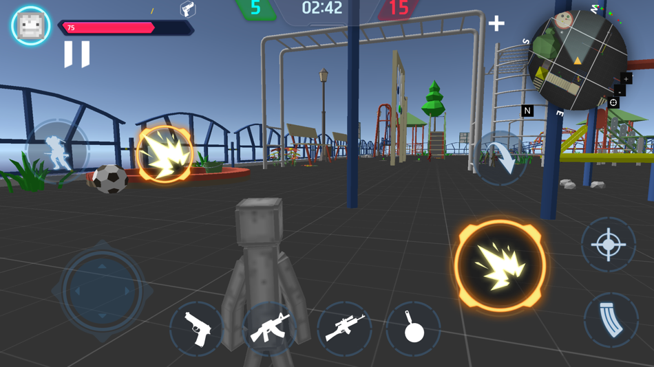 #6. Stickman Battle Playground (iOS) 게시자: THI XANH NGUYEN