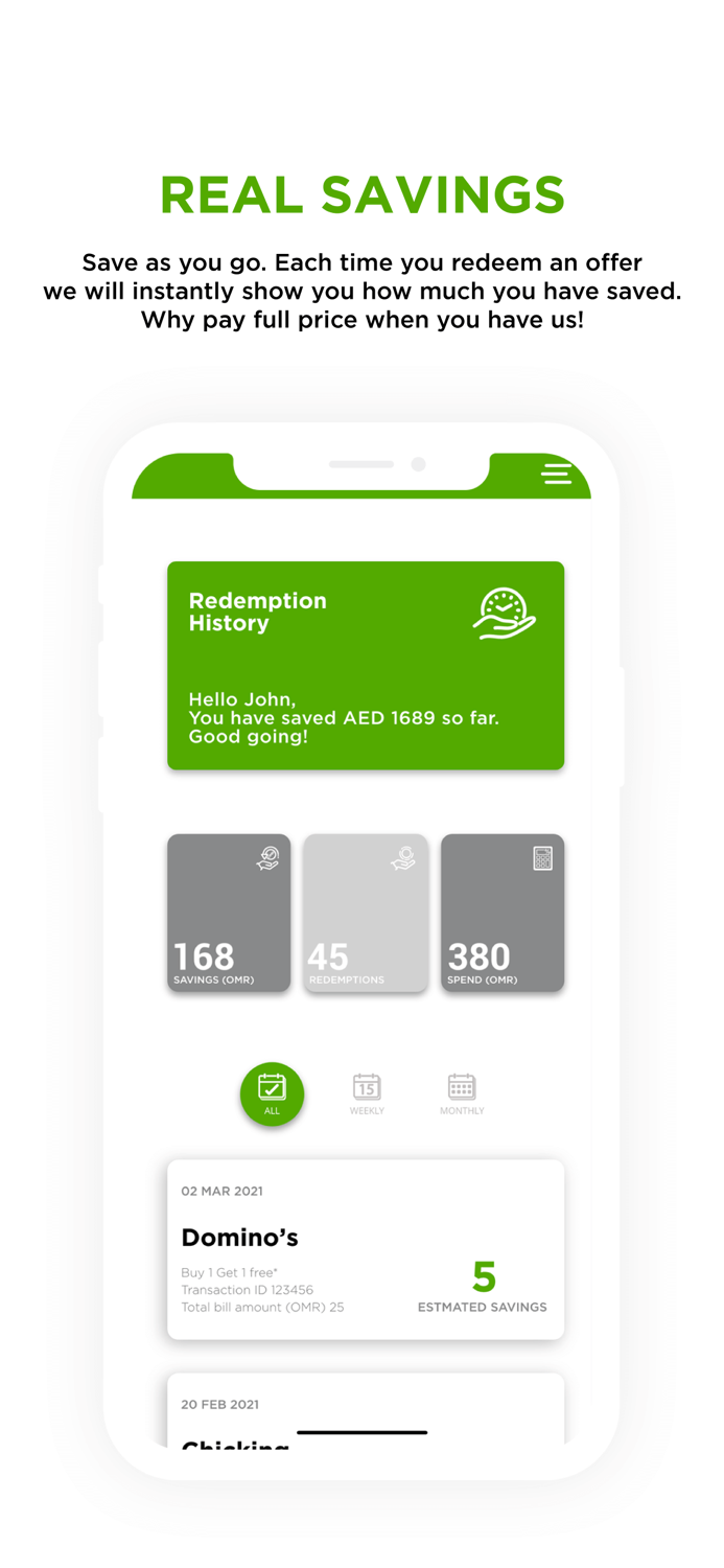 My Offers - BD and MIBS