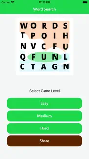 wordscapes word search iphone screenshot 1