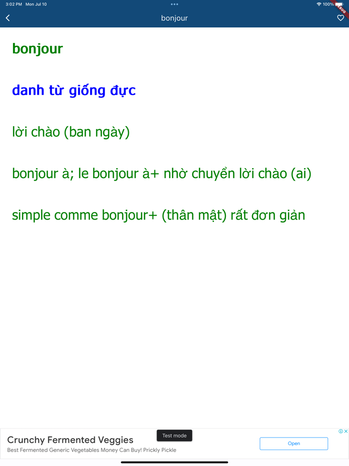 Dictionary French Vietnamese