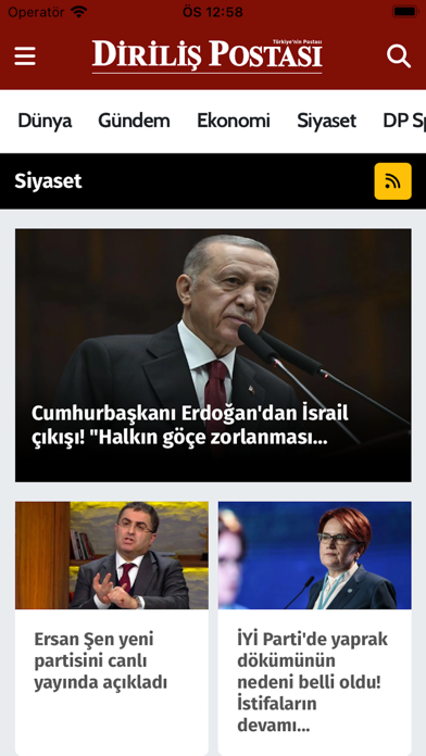 Diriliş Postası Haberler Screenshot
