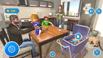 Pregnant Mother Twin Babies 3D Screenshot