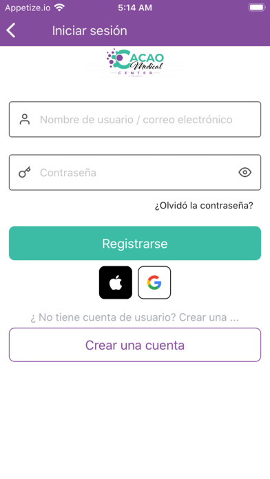 Cacao Center Screenshot