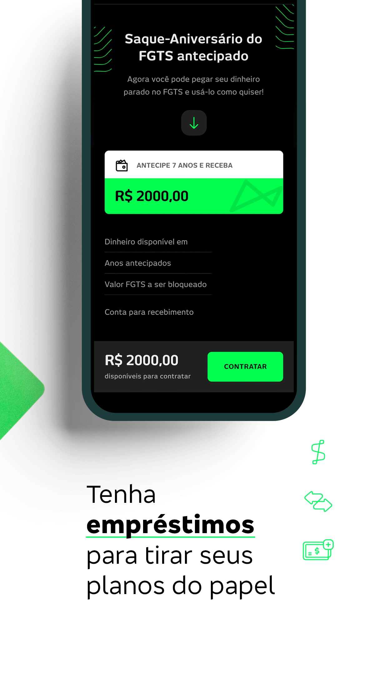 Screenshot do app Next: Conta Digital e Cartão