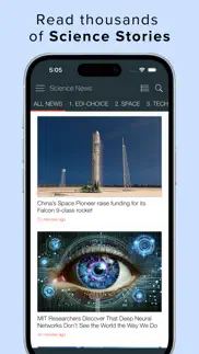 science news daily - articles iphone screenshot 1
