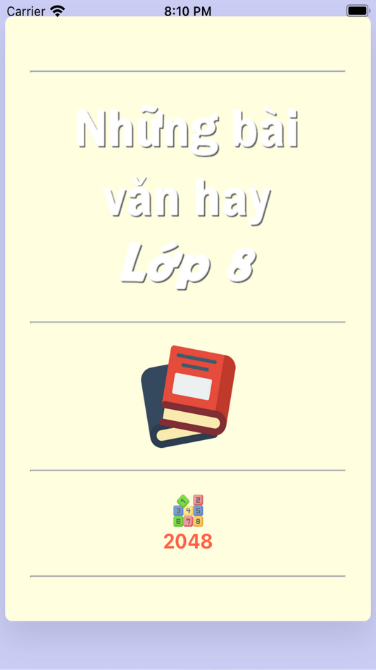 Văn Lớp 8 - 1.0 - (iOS)