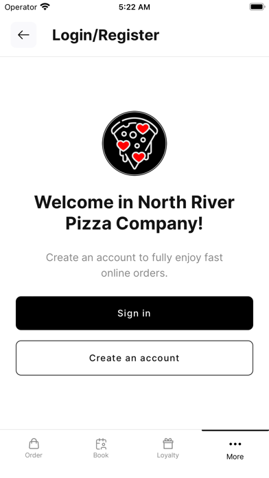 North River Pizza Screenshot