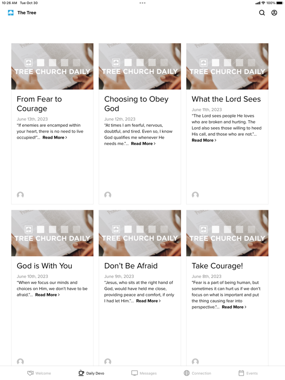 Screenshot #5 pour The Tree Church