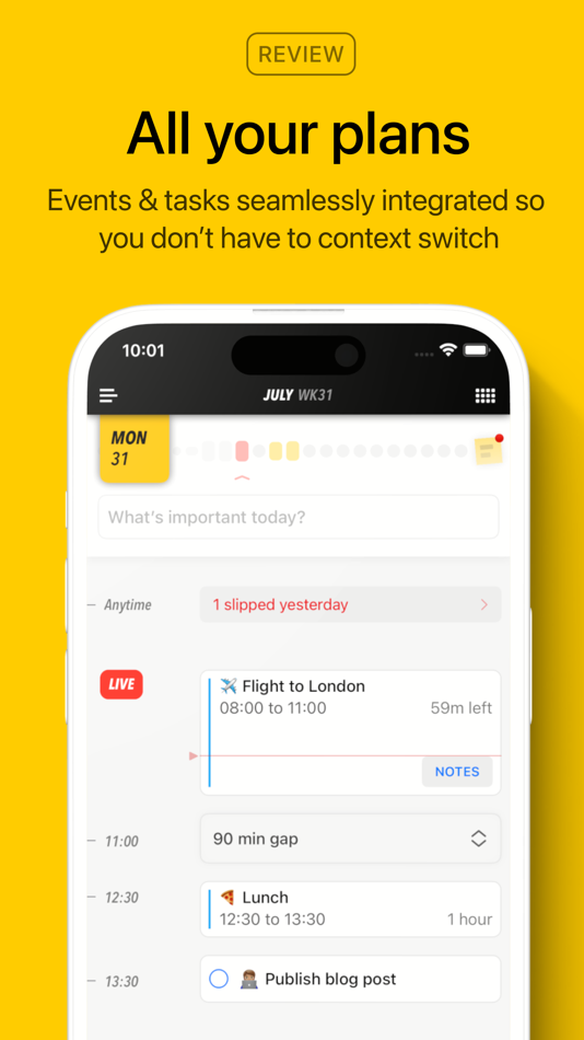 #2. Timing – Calendar & Planner (iOS) بواسطة: Bardia Golriz
