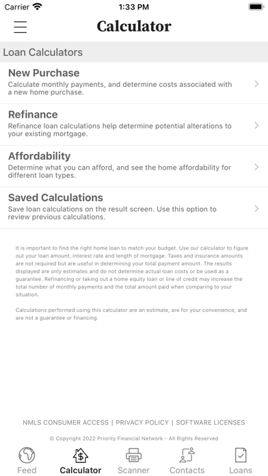Mortgage Black® Screenshot