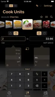 cook units iphone screenshot 2