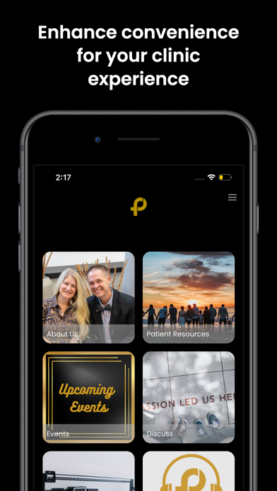 Prime Family Chiropractic App Screenshot