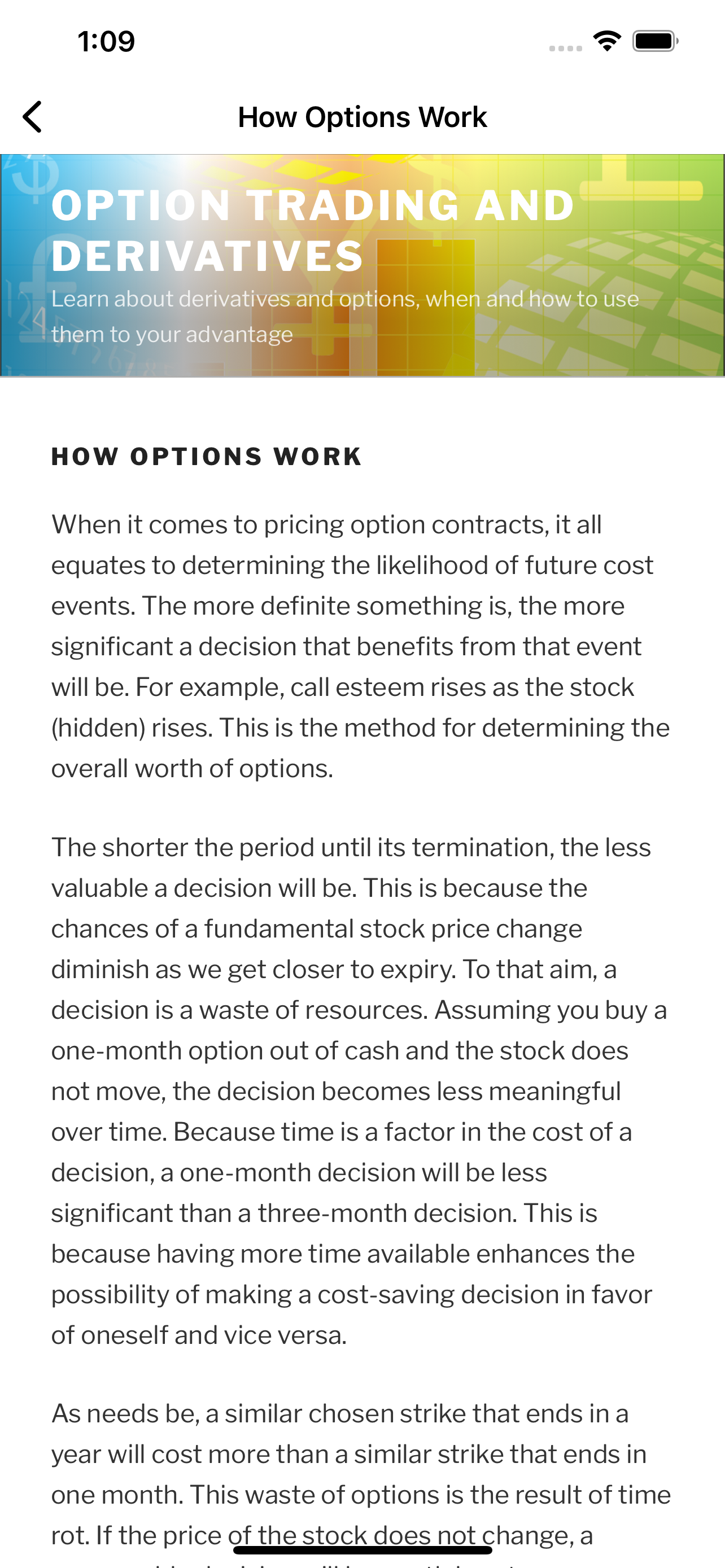 Options Trading Course