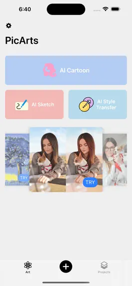 Game screenshot PicArts-AI Produces Art Photos mod apk