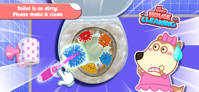 Cleanup House Lucy Sweet Home