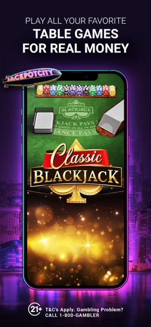 jackpot city blackjack