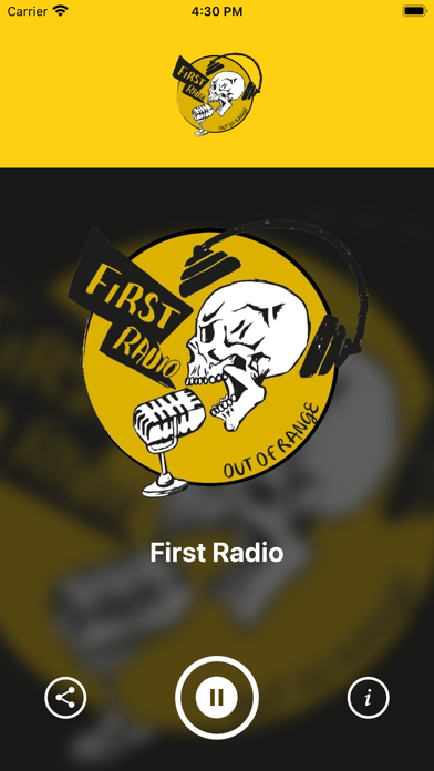 First Radio Screenshot