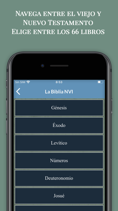 Biblia NVI en Español Screenshot