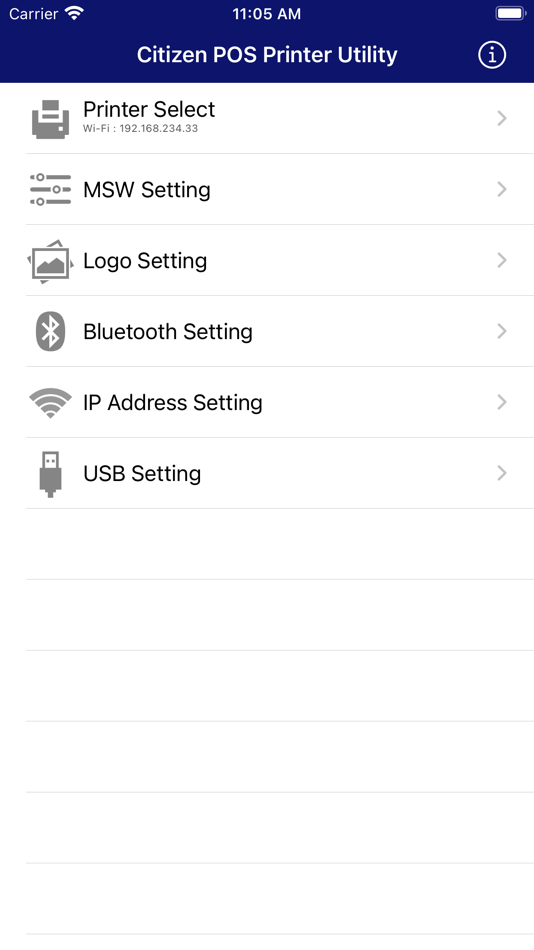 #1. Citizen POS Printer Utility (iOS) 由: CITIZEN SYSTEMS JAPAN CO., LTD.