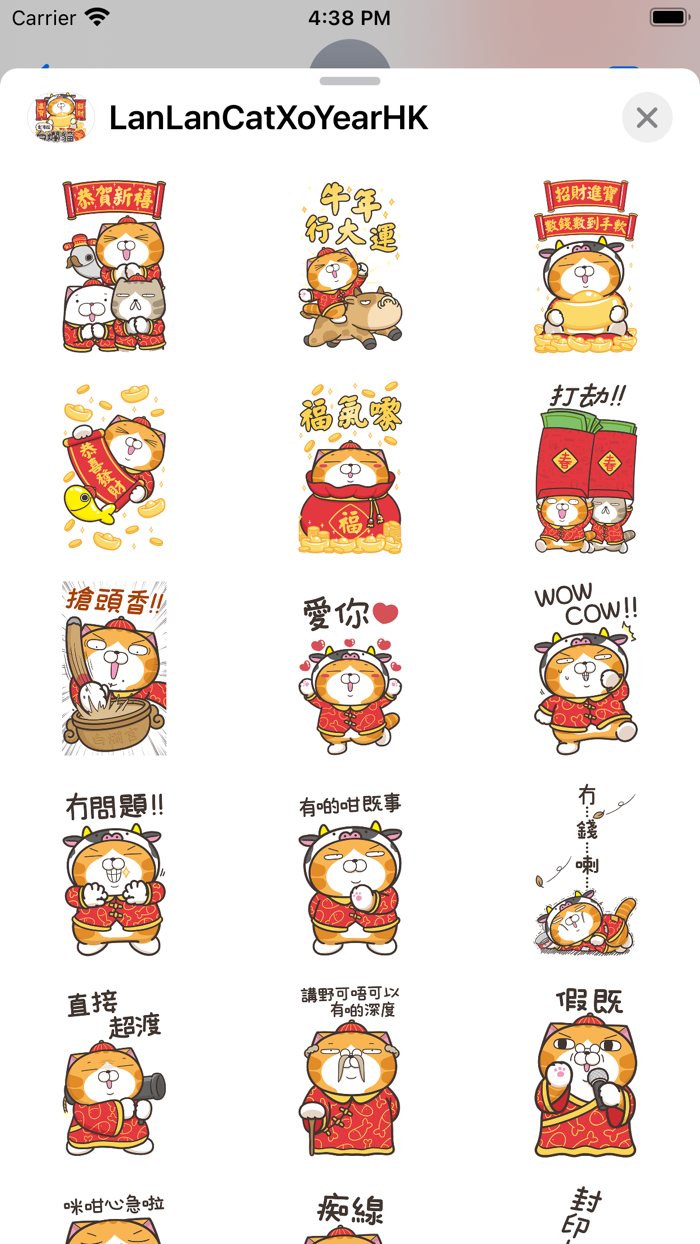 白爛貓 新年篇 賀牛年HK