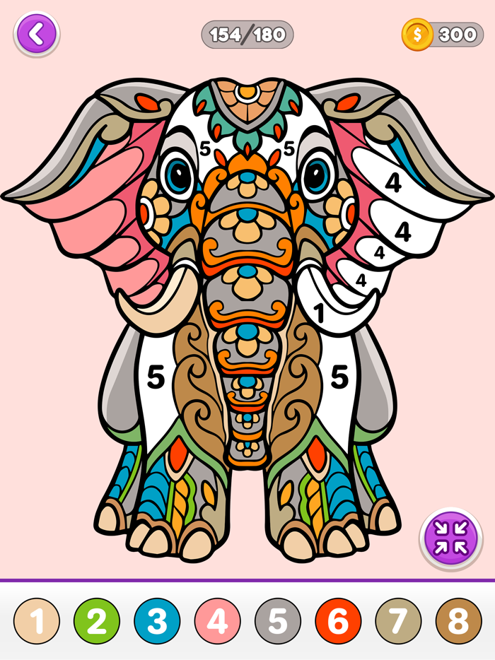 Daily Mandala Pattern Coloring